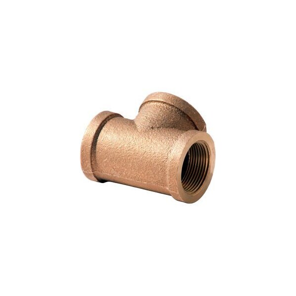 1-1/2 In. Lead Free Brass Tee - FNPT - 125 PSI - Import